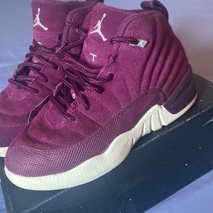 Jordan 12 Retro - Bordeaux/Voile size 11C (toddler)
